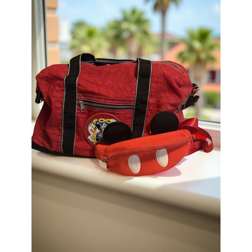 Disney Duffle And Mickey Fanny‎ Pack Bundle